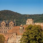 Heidelberg Schloss - Panorama von Norden