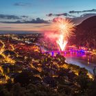 Heidelberg Schlossbeleuchtung Alte Brücke