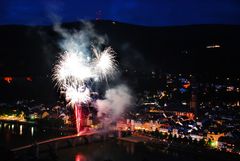 Heidelberg Schlossbeleuchtung Feuerwerk 2009