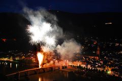 Heidelberg Schlossbeleuchtung Feuerwerk 2009 II