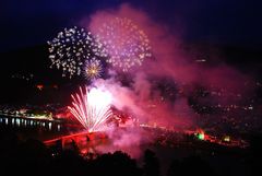 Heidelberg Schlossbeleuchtung Feuerwerk 2009 III