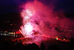 Heidelberg Schlossbeleuchtung Feuerwerk 2009 IV