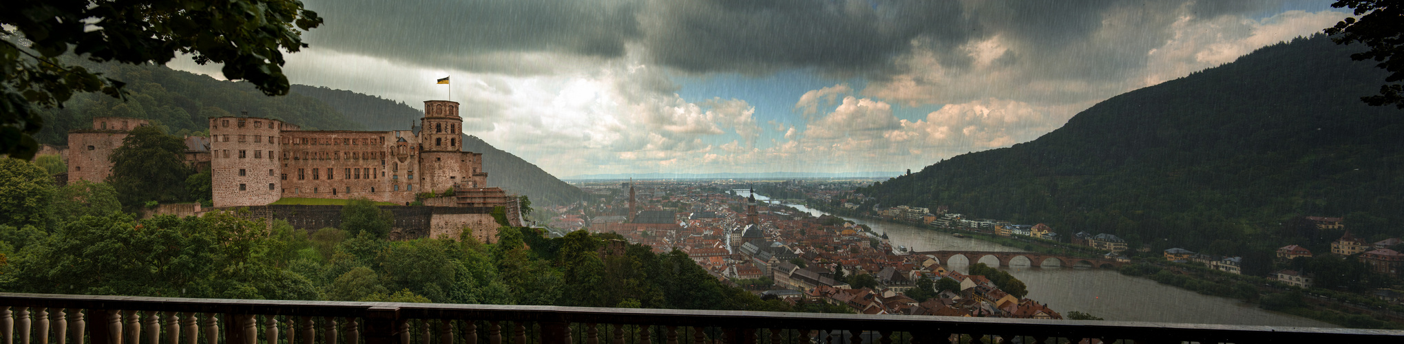 Heidelberg - selbst bei Regen eine Reise wert !