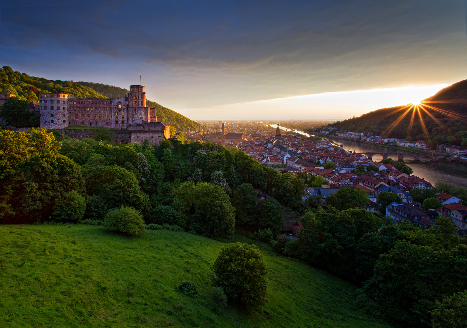 Heidelberg sundown