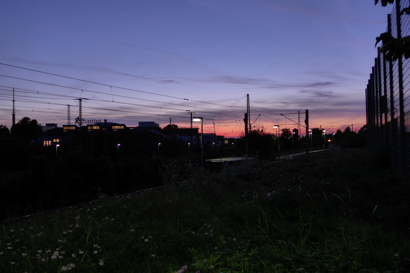 Heidelberg Wieblingen vorm Hauptbahnhof