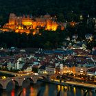 Heidelberg zur blauen Stunde