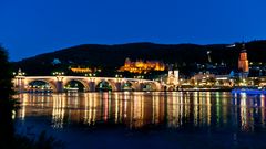 Heidelberg zur blauen Stunde