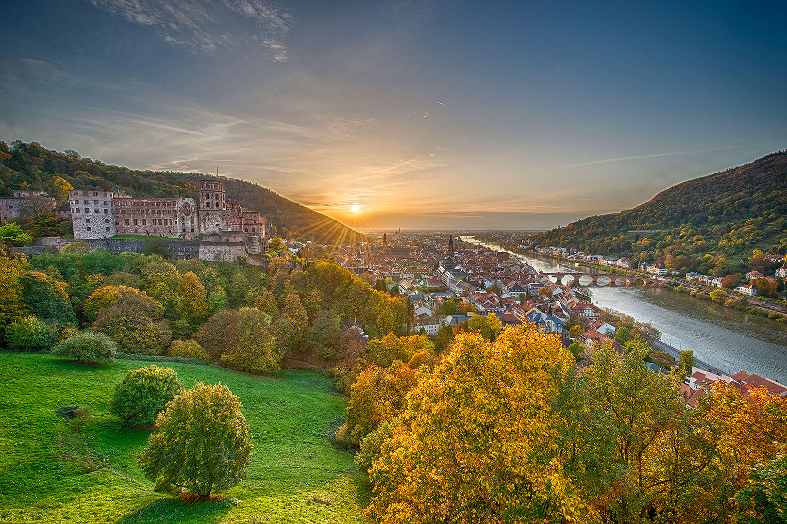 Heidelberger Herbst Foto & Bild jahreszeiten, herbst, heidelberg