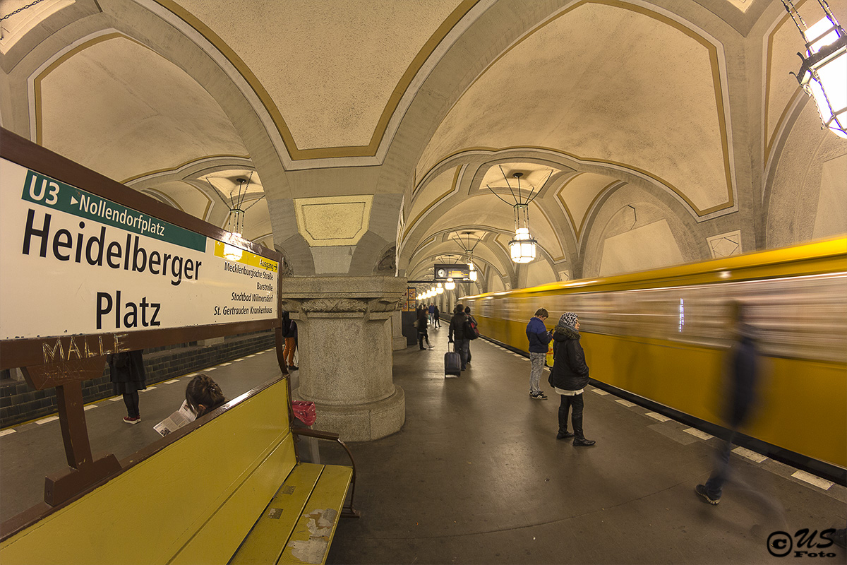 Heidelberger Platz, einer der schönsten Bahnhöfe