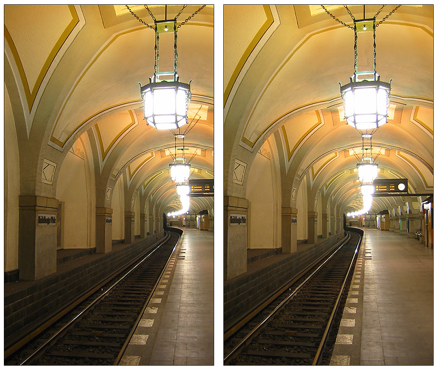 Heidelberger Platz - in Stereo und bunt!