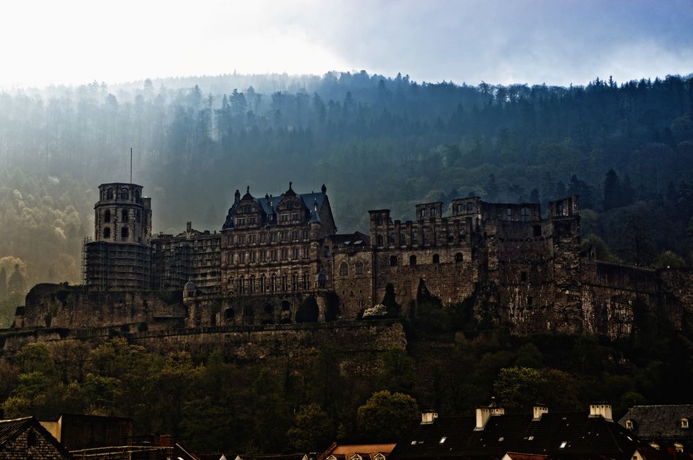 Heidelberger Schloss Foto & Bild | architektur, lost places, heimat ...