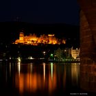 Heidelberger Schloss - aus Sicht vom Frosch (-König)