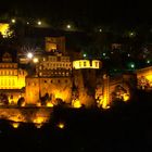 Heidelberger Schloss bei Nacht 