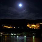 Heidelberger Schloss bei Nacht