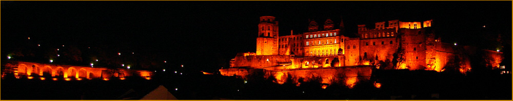 Heidelberger Schloß bei Nacht - [reload]