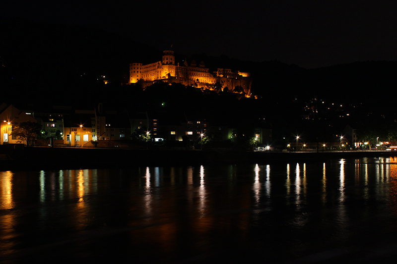 Heidelberger Schloss by Night