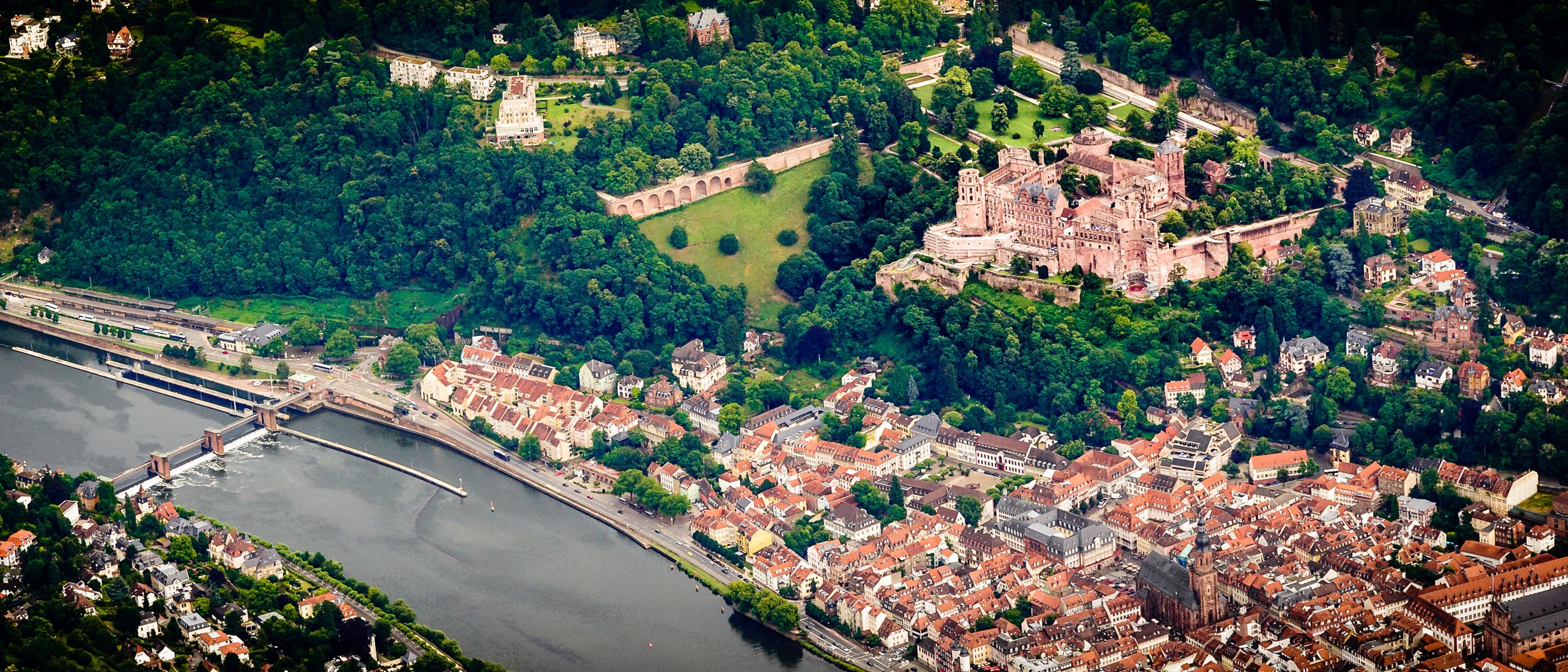 Heidelberger Schloss - eine der berühmtesten Ruinen Deutschlands 
