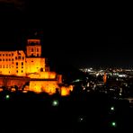 Heidelberger Schloss mit Blick in die Altstadt