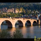 Heidelberger Schloss mit der Alten Brücke