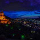 Heidelberger Schloss nachts