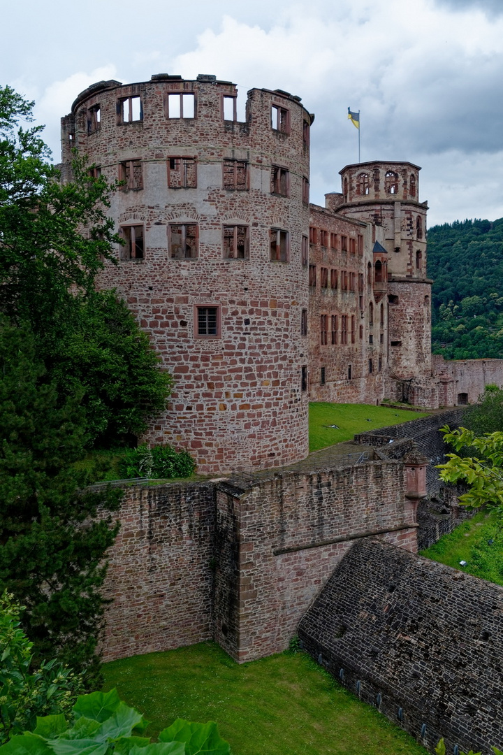 Heidelberger Schloss Türme