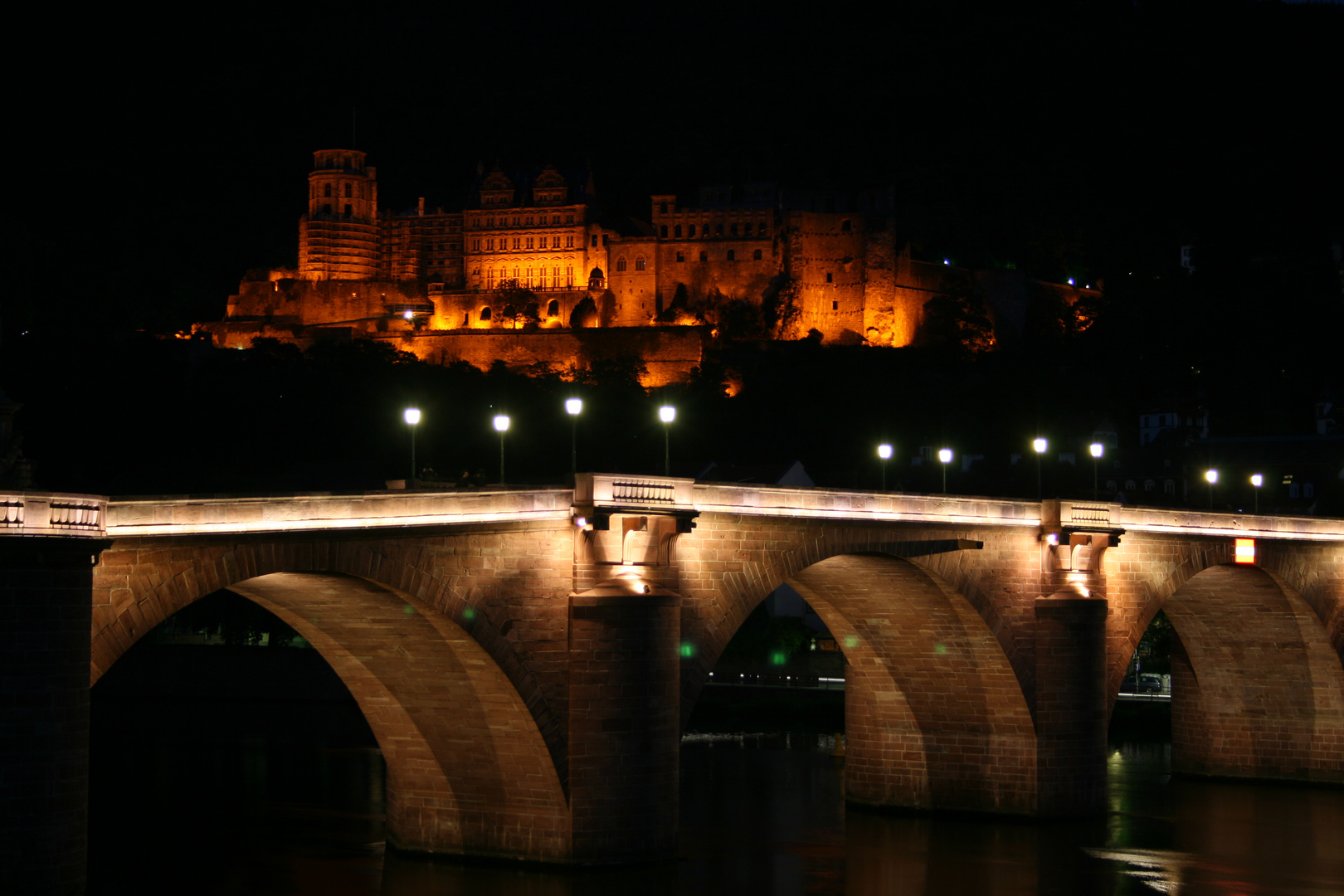 Heidelberger Schloss und Alte Brücke