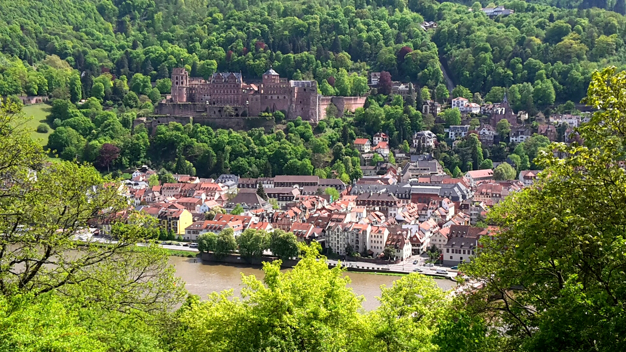 Heidelberger Schloss und Altstadt