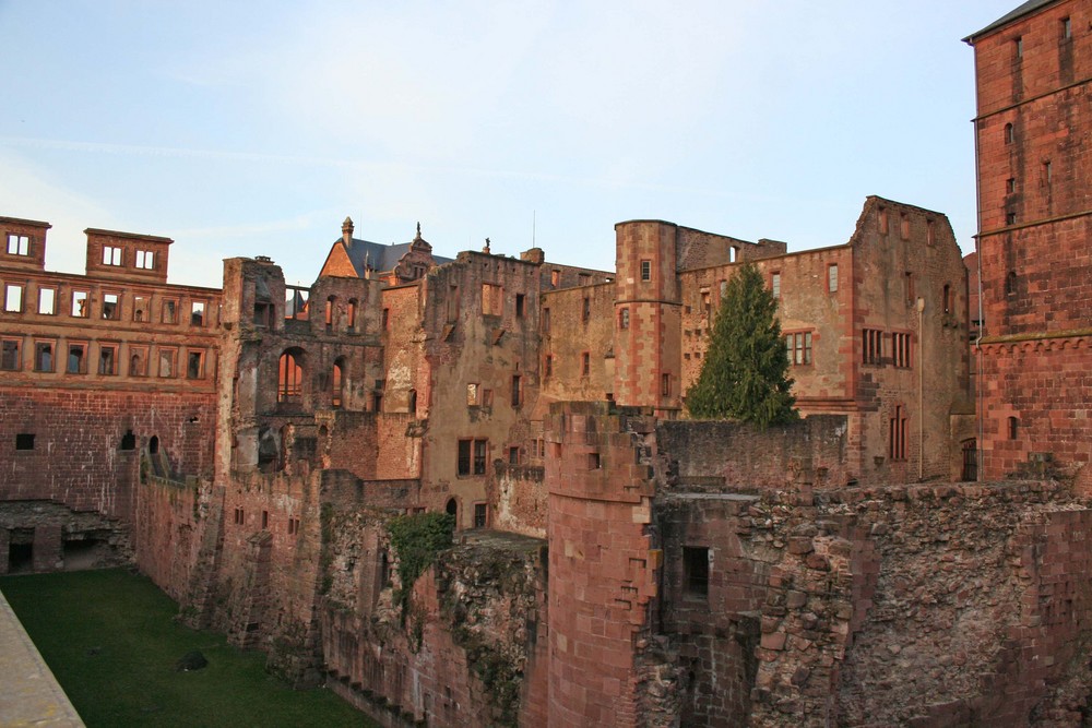 Heidelberger Schlossruinen 2/08