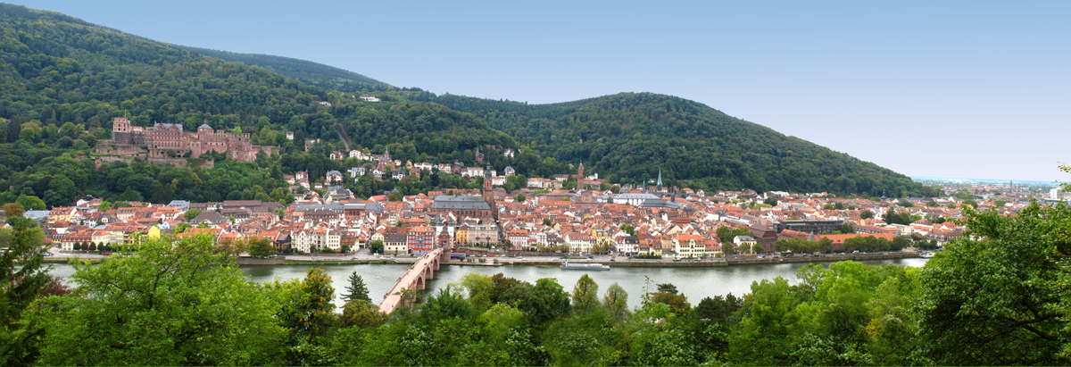 Heidelberger Stadtansicht