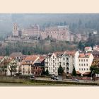 Heidelbergs Schloss - auch bei trübem Wetter eine tolle Kulisse -