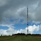 Heidelstein mit sanfte Matten und Sendemast