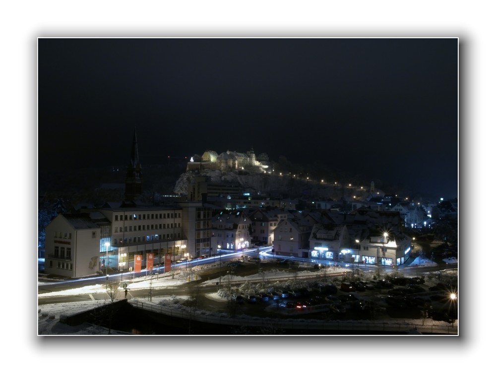 Heidenheim bei Nacht