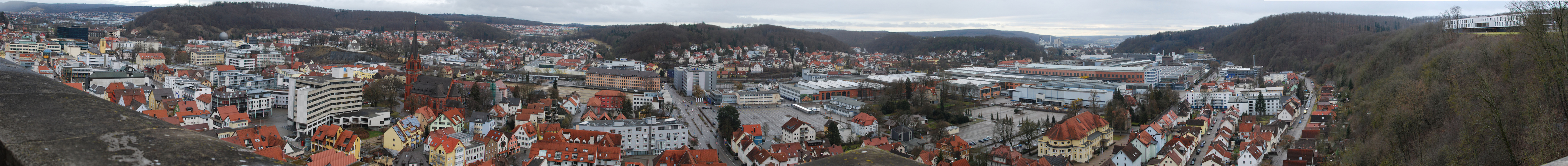 Heidenheim von Schloss Hellenstein