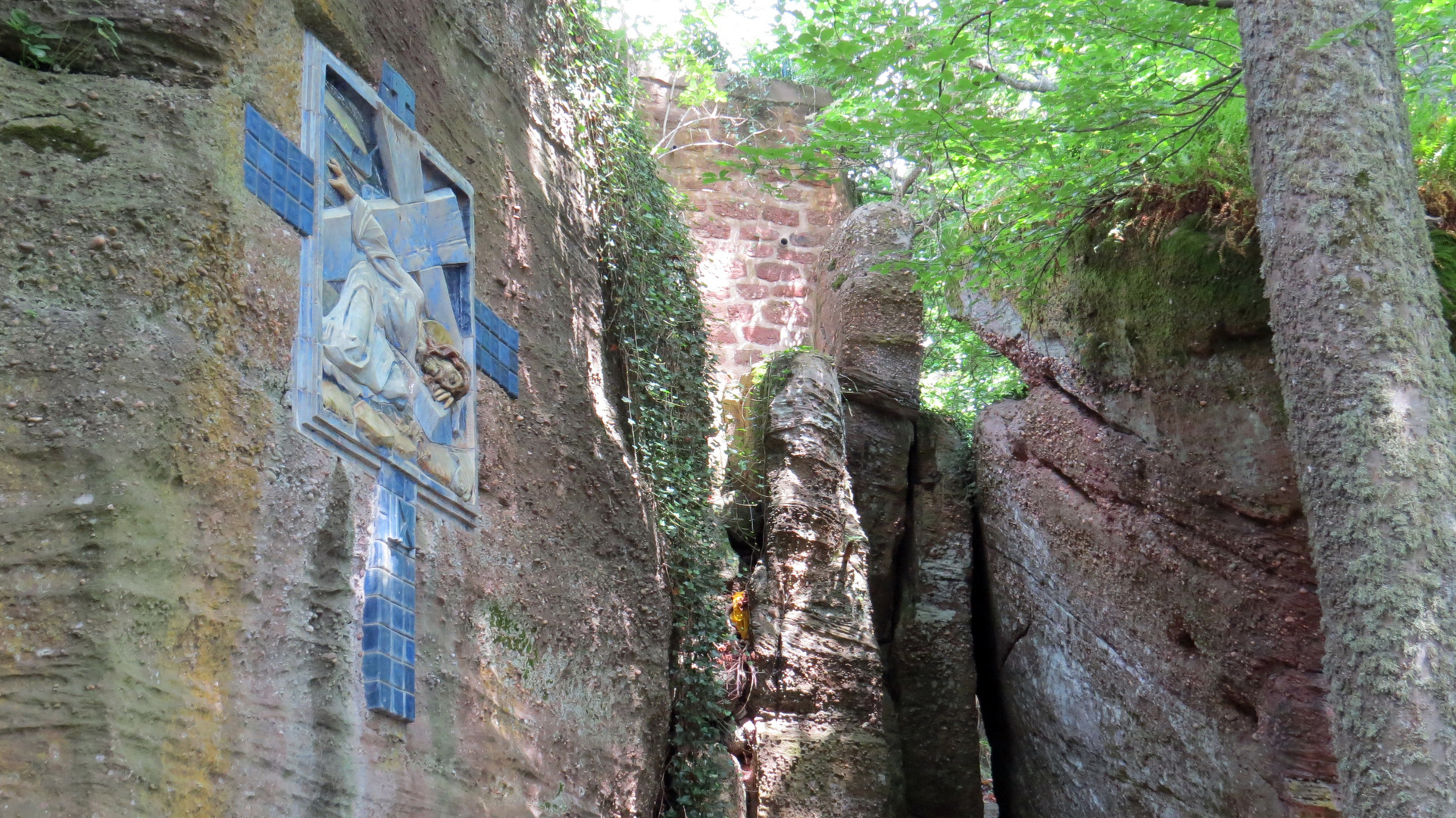 Heidenmauer am Odilienberg, Elsass