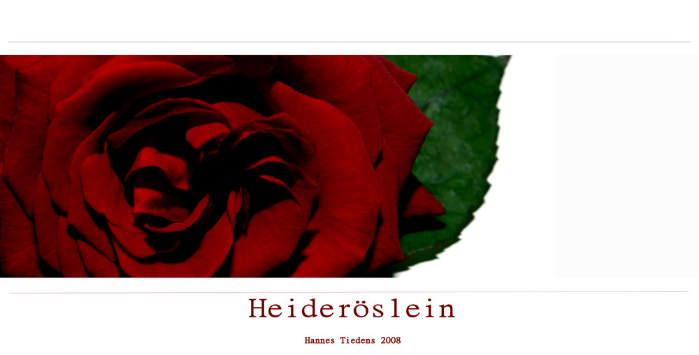 "Heideröslein"