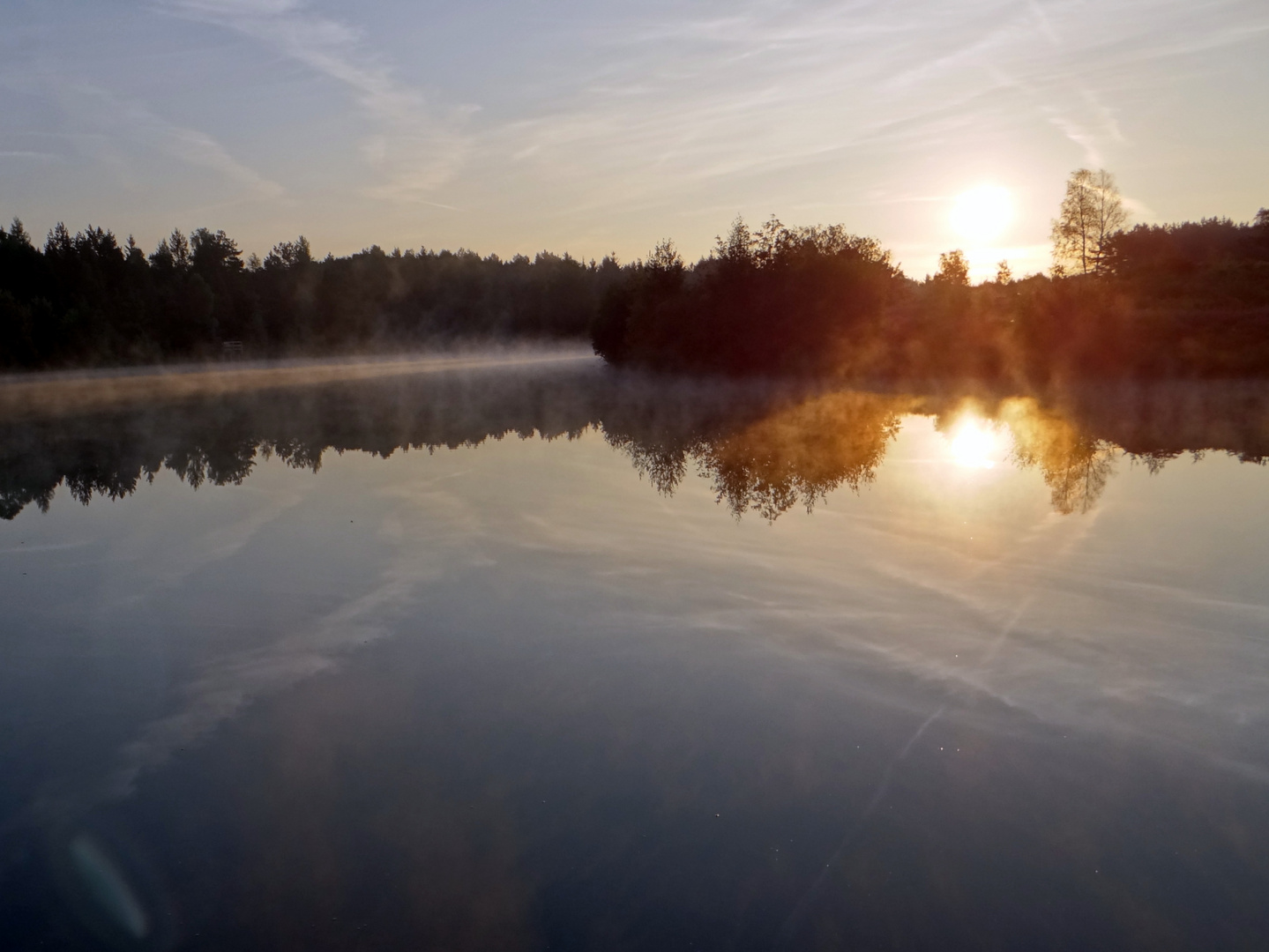 Heidesee am Morgen 2