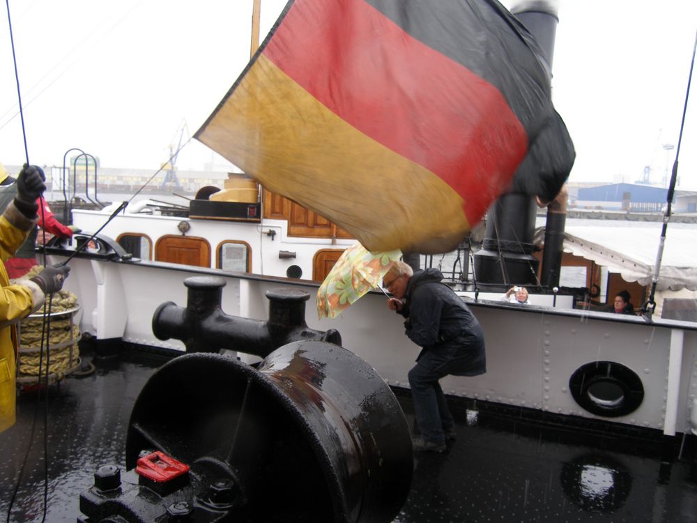 Heidi auf der STETTIN in Wismar