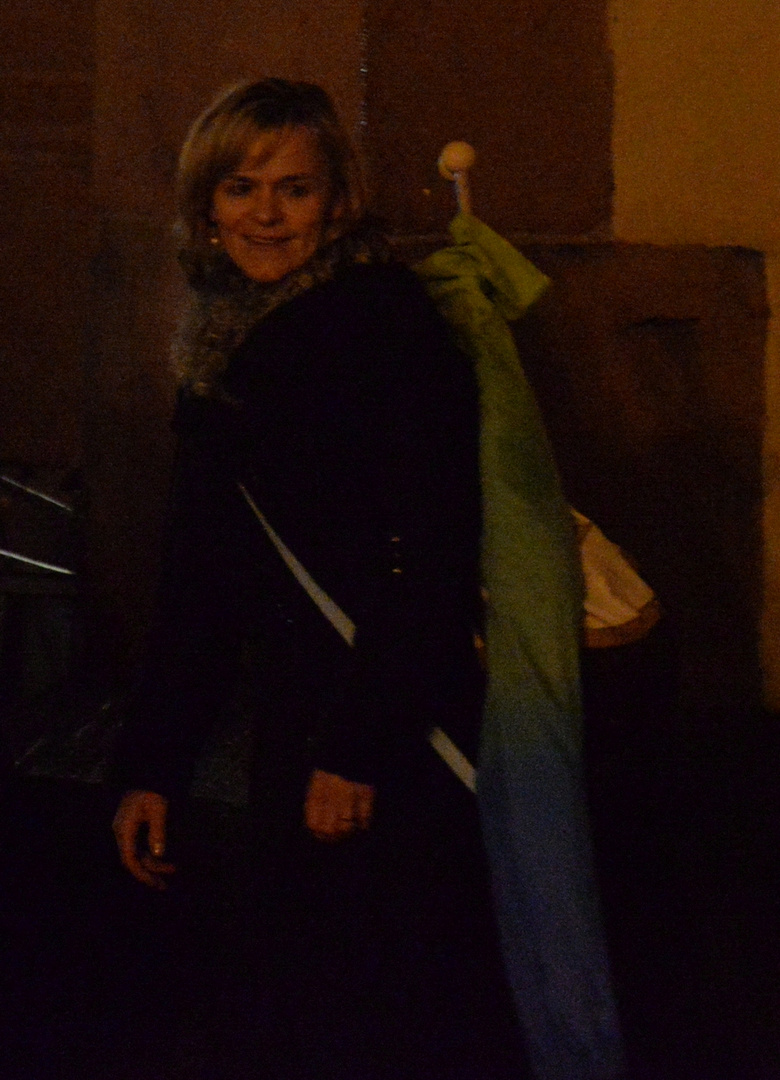 Heidi Mund - Organisatorin Pegida Frankfurt 26.01.2015