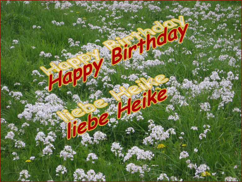 Heike T. hat Geburtstag