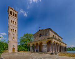 Heilandskirche am Port von Sacrow Neu Bearbeitet