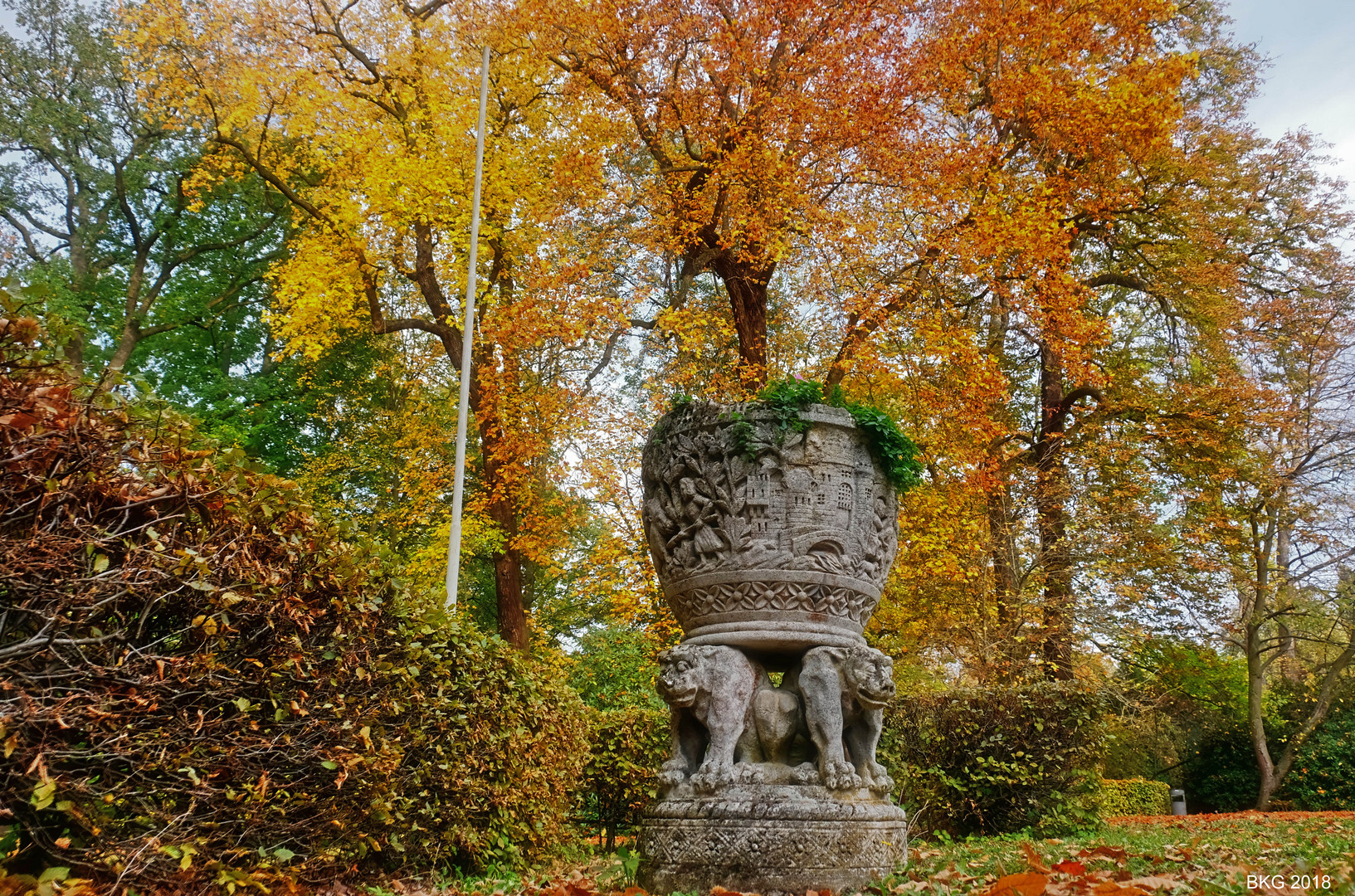 Heilanstalt Tannenfeld im Oktober 