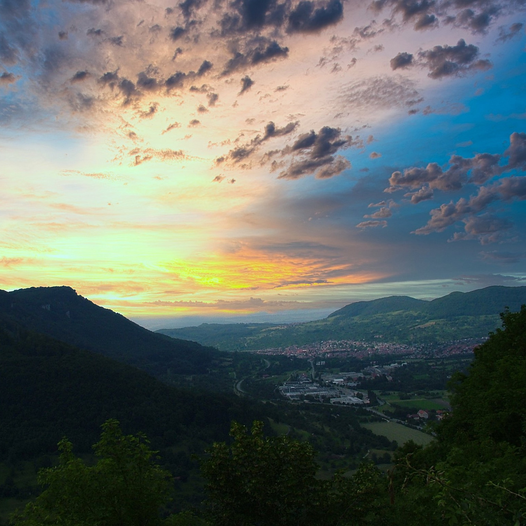 Heilbronn ,Burg Aussicht Plattform