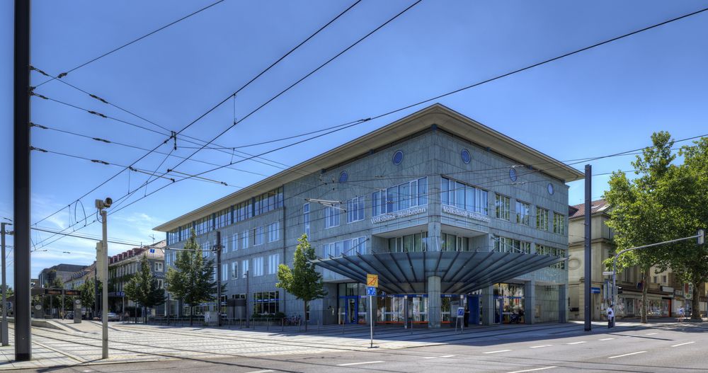 Heilbronn. Das Volksbank-Gebäude