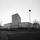 Heilbronn. Gebäude der Heilbronnerstimme. 50er Jahre Architektur