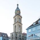 Heilbronn historisch. Hafenmarktturm am Hafenmarkt