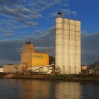 Heilbronn. Industrielandschaft am Neckarhafen