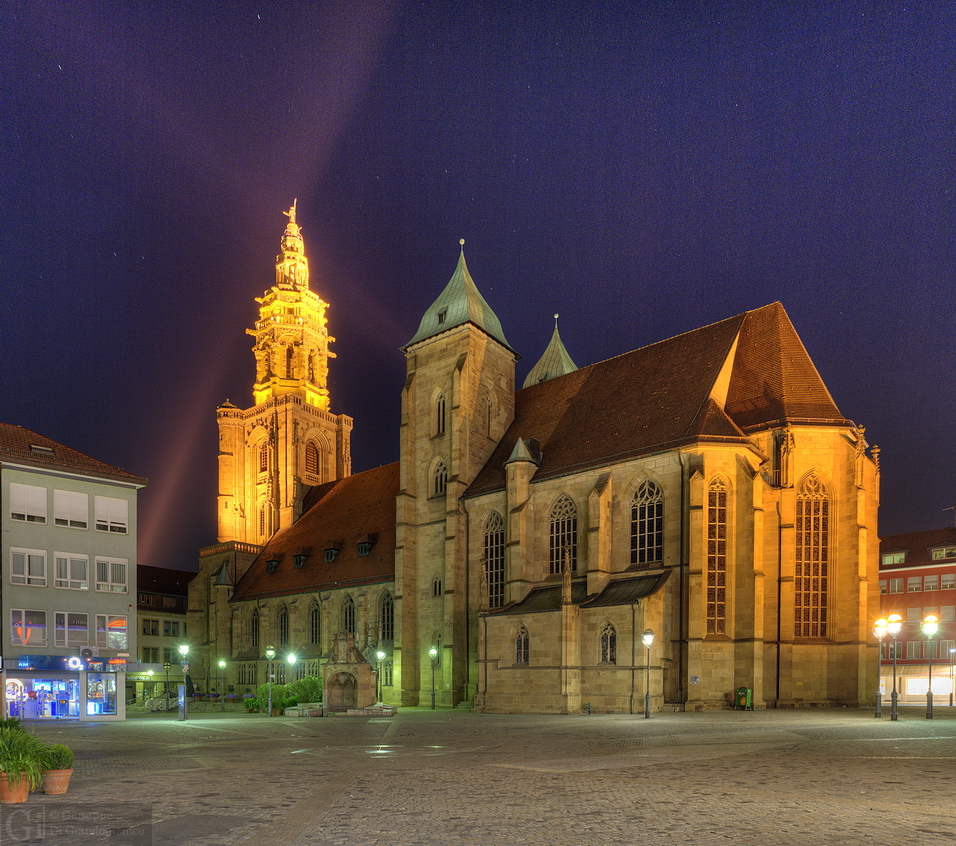 Heilbronn: KiliansKirche aus KiliansPlatz