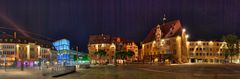 Heilbronn Marktplatz (zylindrisch). Berauscht im festlichen Gewand