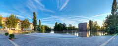 Heilbronn Neckarpromende. Architekturen Gegenüber II