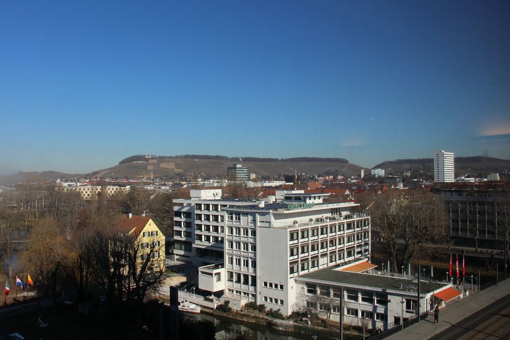 Heilbronn vom Neckarturm aus aufgenommen